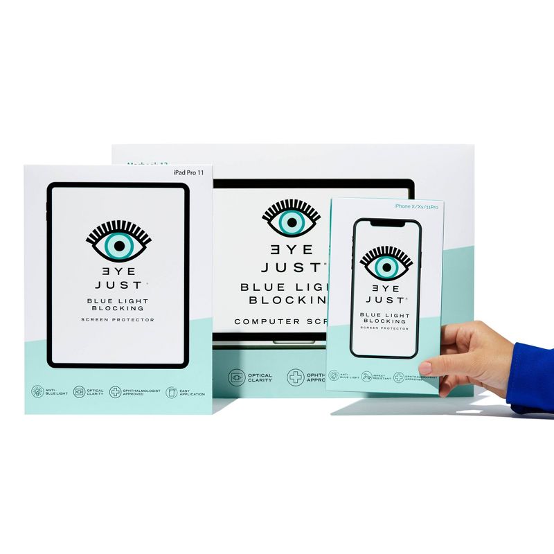 EyeJust Blue Light Blocking Screen Protector iPad 9.7