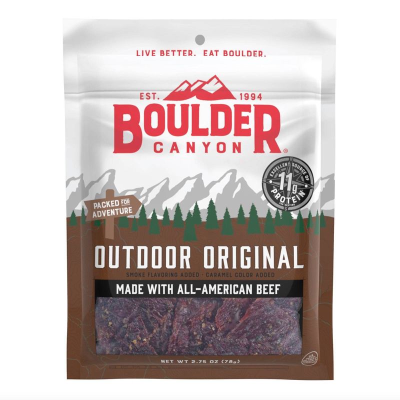 Boulder Canyon Outdoor Original Beef Jerky - 2.75oz