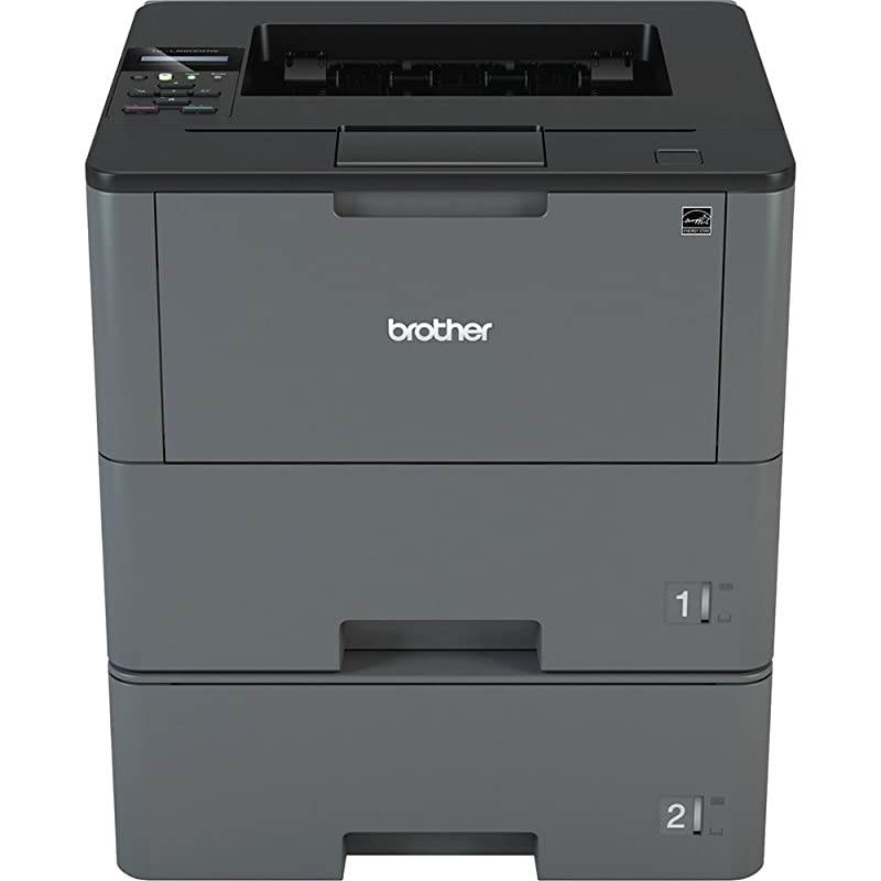 HL-L6200DWT Wireless Monochrome Laser Printer with Duplex Printing and Dual Paper Trays ( Dash Replenishment Ready)