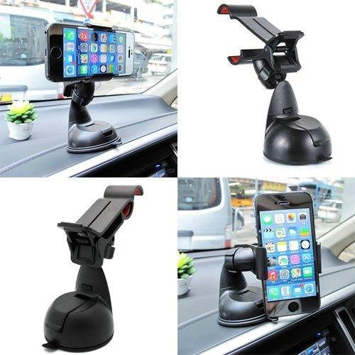 One Hand Operation Car Mount Dash and Windshield Holder for AT&T LG V10 - AT&T Microsoft Lumia 640 XL - AT&T Microsoft Lumia 950 - AT&T Motorola Google Nexus 6