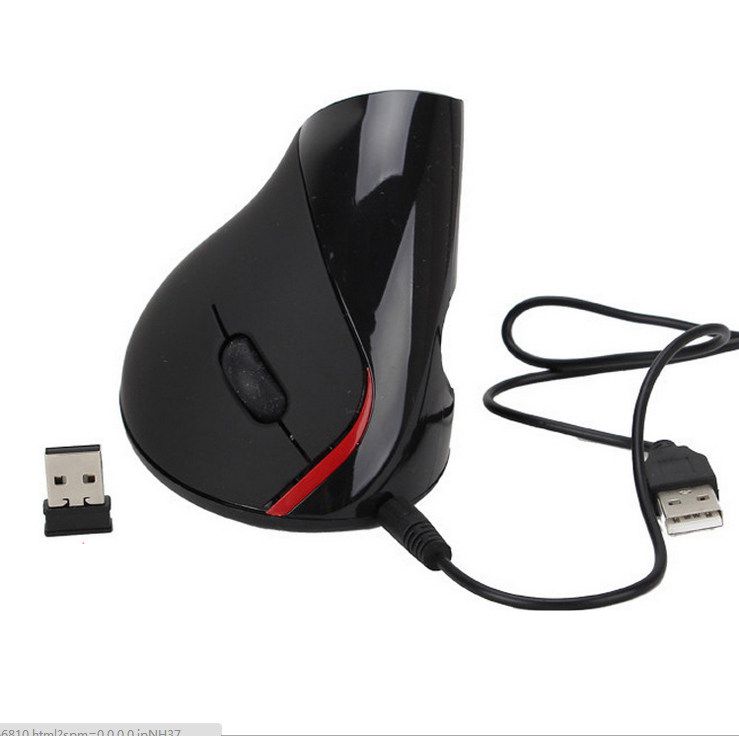 Newest Rechargeable Wireless Vertical Mouse Ergonomic design 5 Buttons 2.4G DPI 10M Optical Gaming Mice For Laptop Desktop PC
