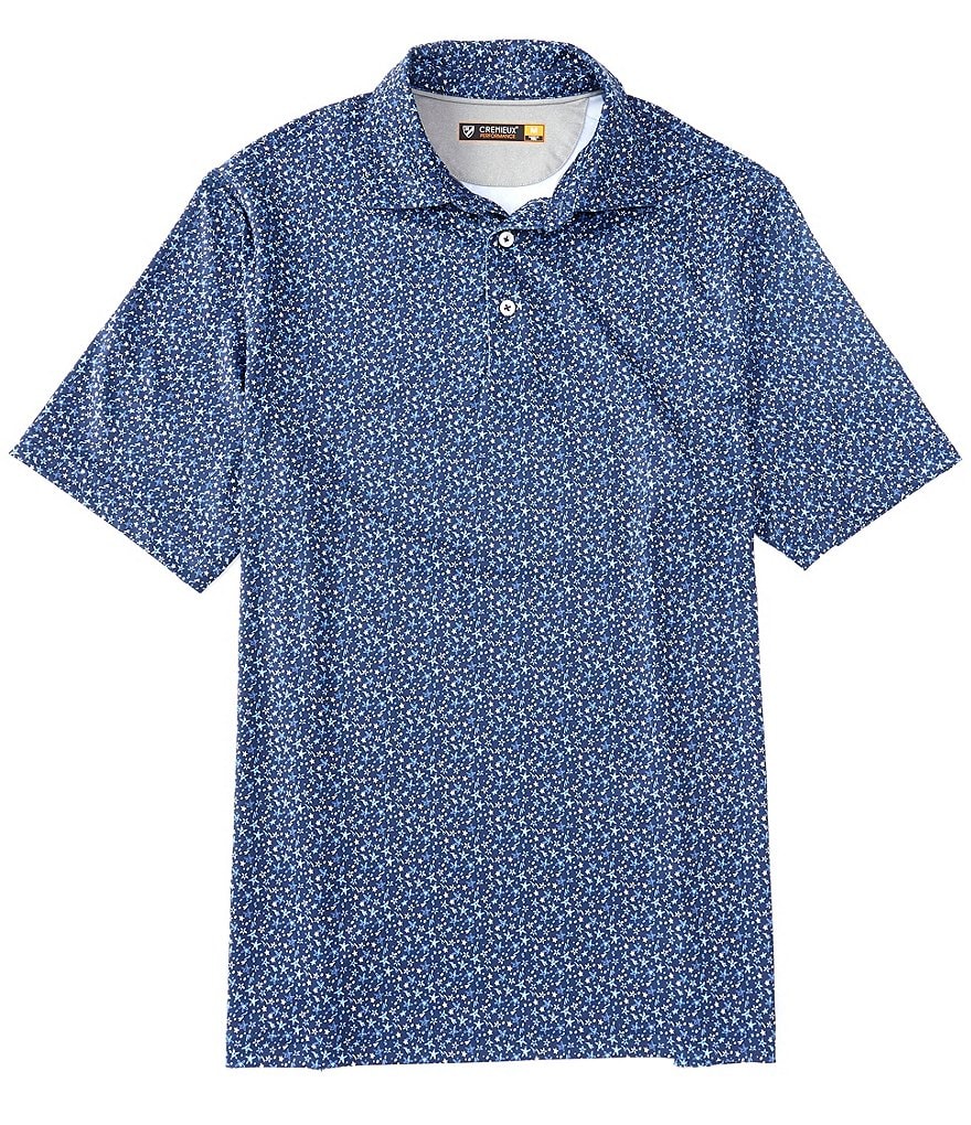 IBKUL Long-Sleeve IceFil&reg; Polo Shirt