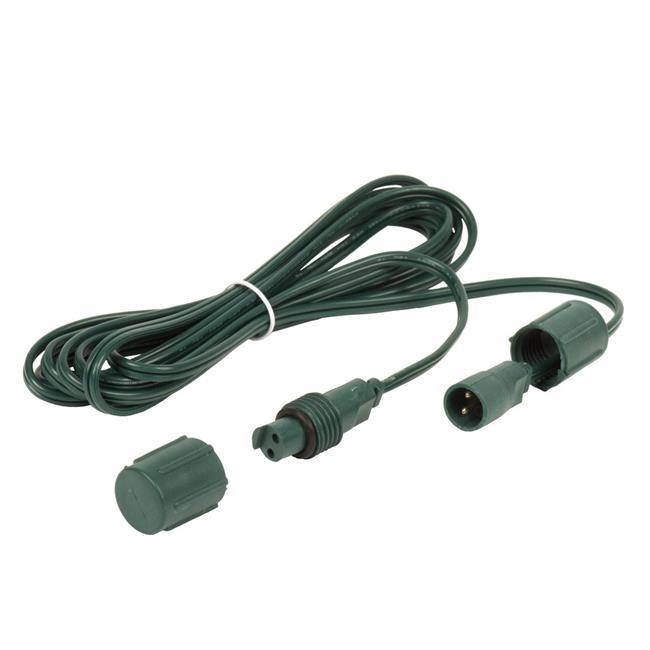Vickerman X6G6613 10 ft. Green Wire Coaxial Extension Cord - 4 per Bag