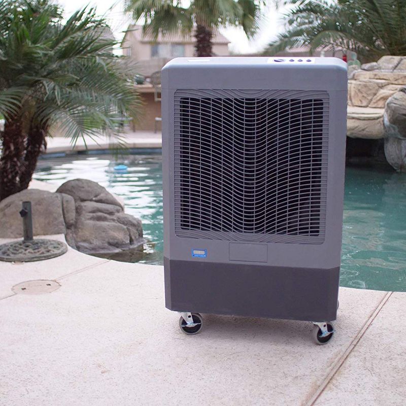 Hessaire MC61M Indoor/Outdoor Portable 1,600 Sq Ft Evaporative Swamp Air Cooler