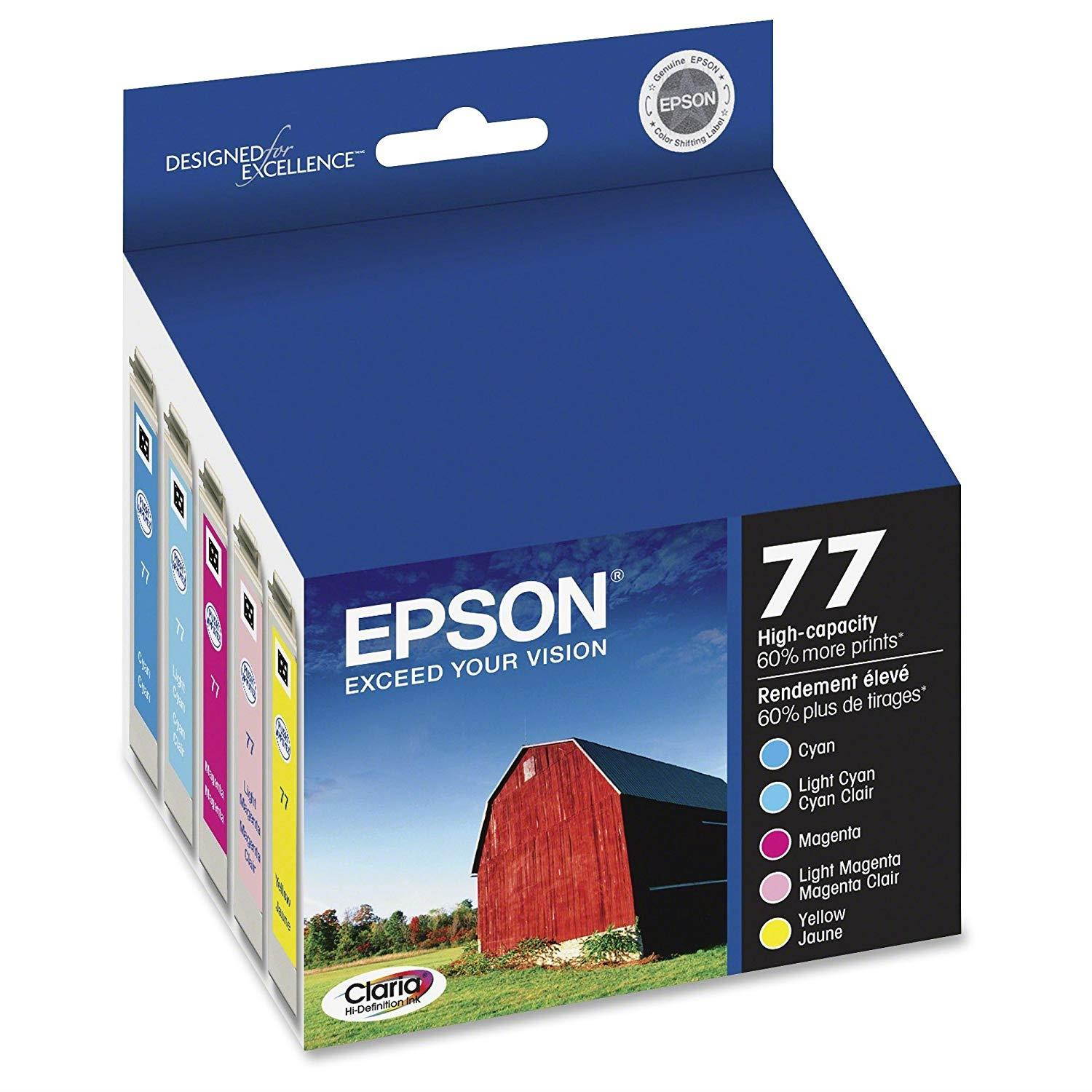 Epson America T077920 Claria Multi Color Pak Hi Cap