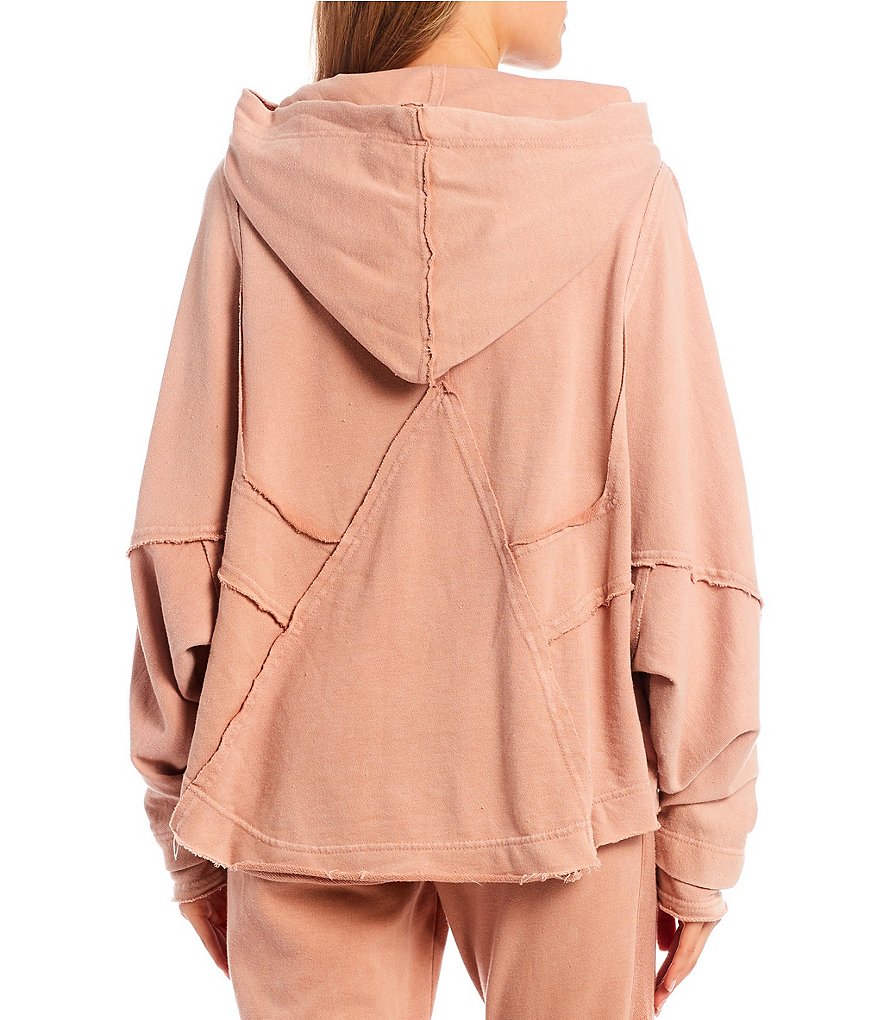 C&V Chelsea & Violet Coordinating Oversized Puff Sleeve Hoodie