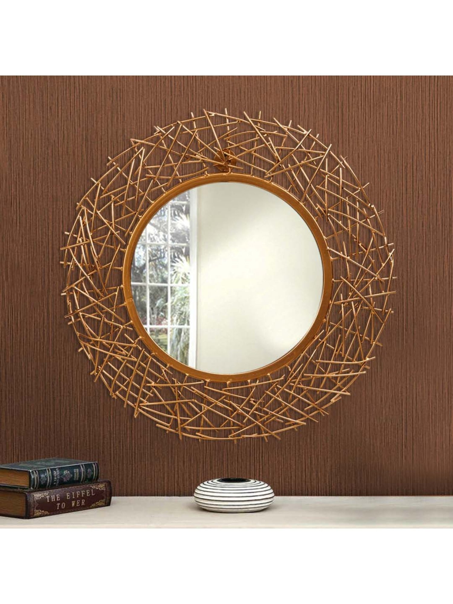 Art Street Silver Glass Bevelled In Rectangle Frameless Wall Mirror