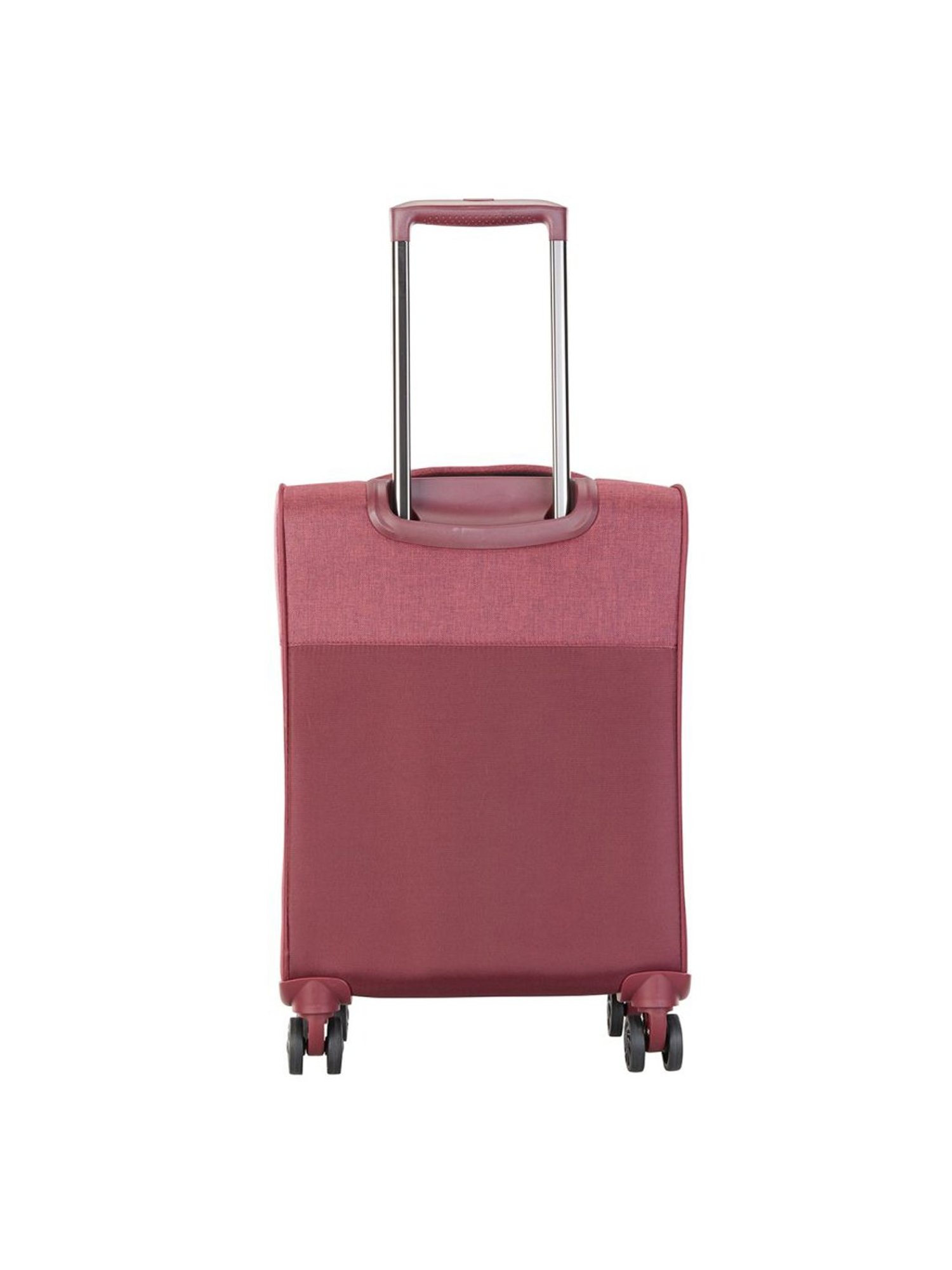 VIP Red 8 Wheels Small Soft Cabin Trolley Bag 35.5 cm