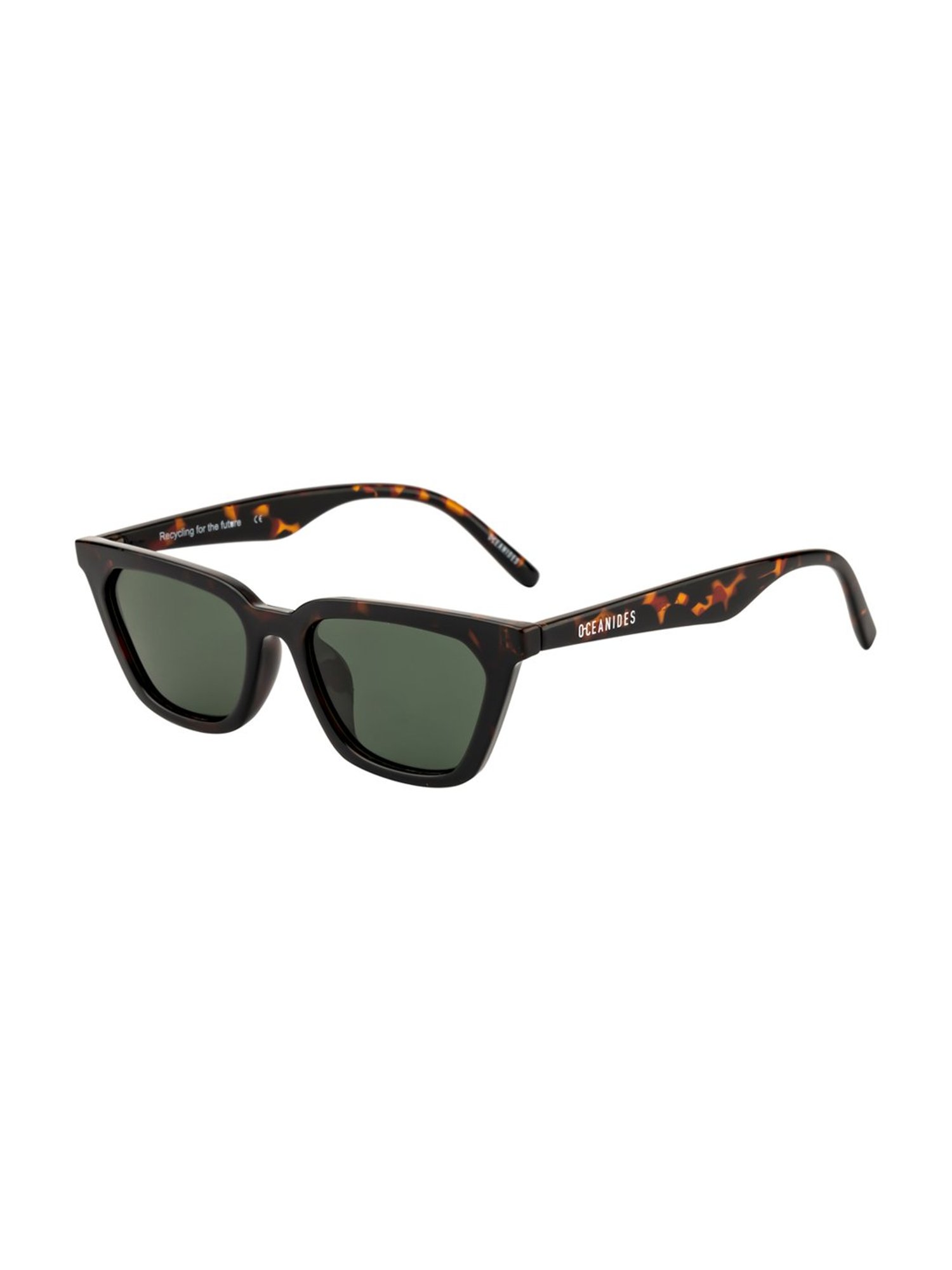 Oceanides Brown Wayfarer Unisex Sunglasses