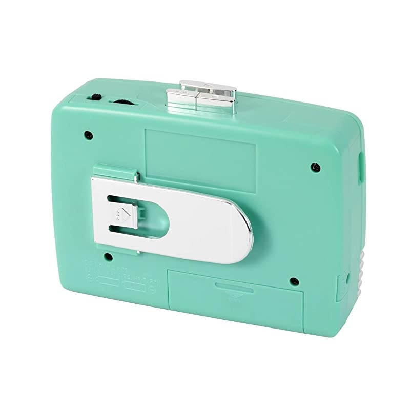 Walkabout Walkman Personal Stereo Cassette Player with AM/FM Radio (Teal/Silver)