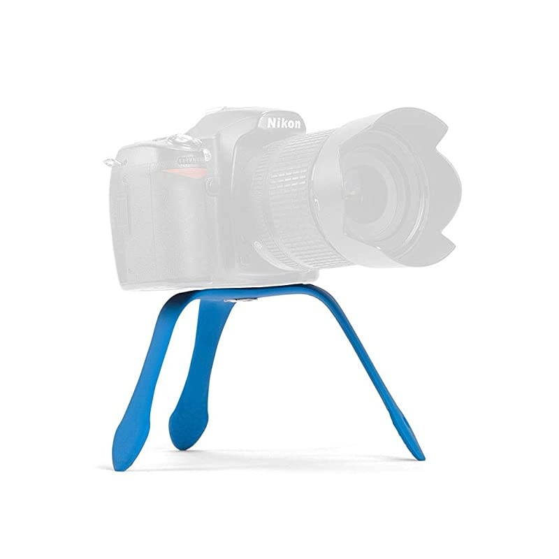Splat Flexible Mini Tripod for DSLR Cameras Selfies - Supports 2.6 Pounds, Blue