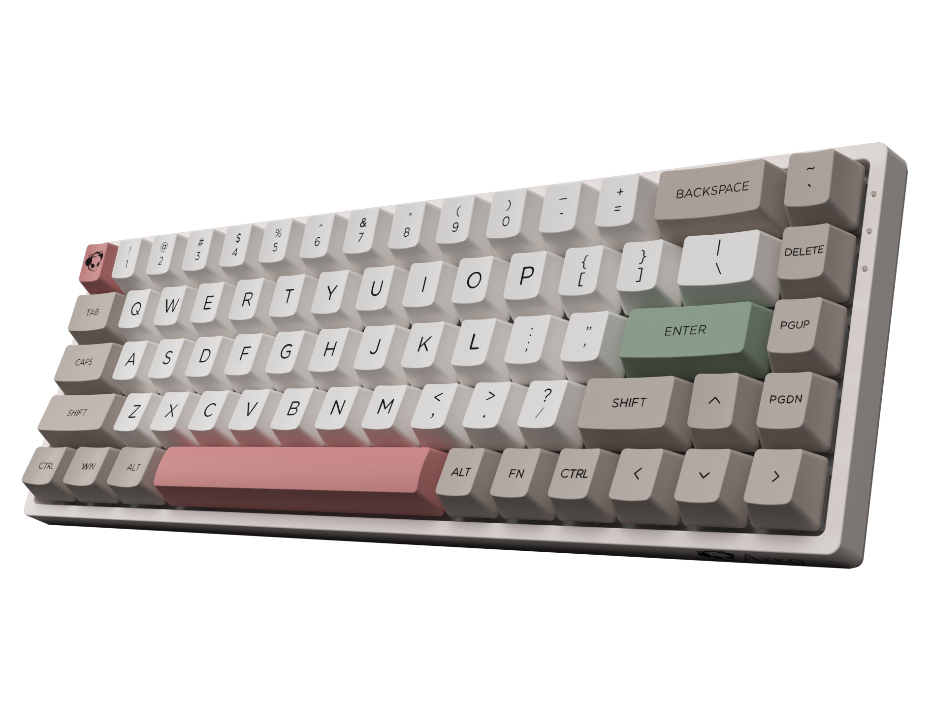 Akko 3108V2 Sailor Moon Gaming Mechanical Keyboard Pink Switch Double Shot Dye Sub PBT Keycaps NKRO Detachable USB Type-C Pink Cat Paw