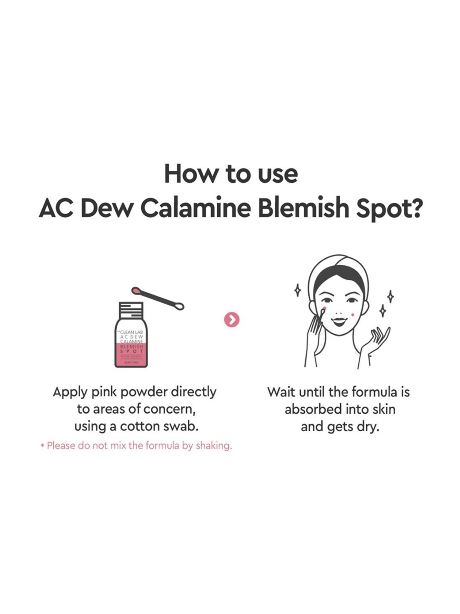 Dewytree The Clean Lab AC Dew Calamine Blemish Spot - 18 gm