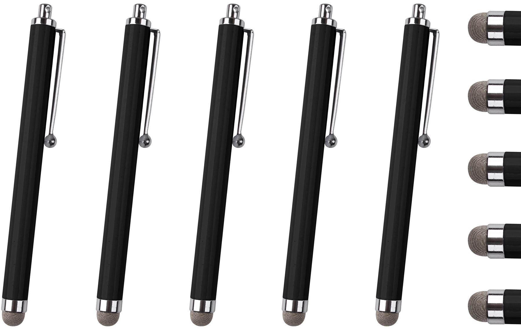 Hellfire Trading 5x Black ULTRA SMOOTH Micro-Fibre Tip Stylus Pen - Tablets iPad