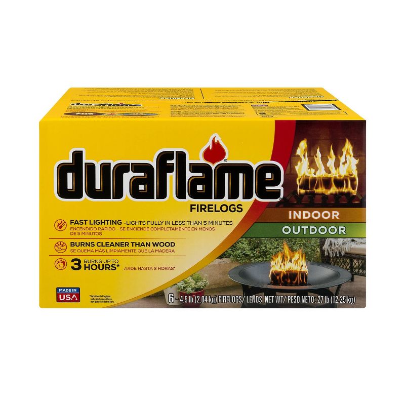 Duraflame 6pk 4.5lb Firelog