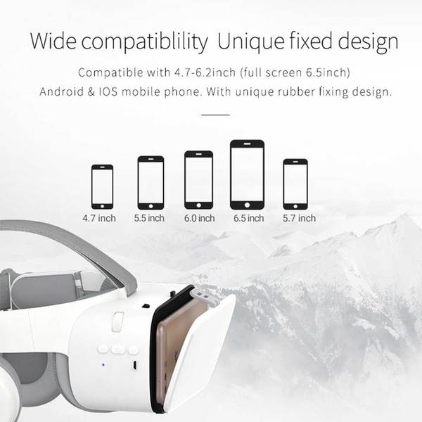 BOBOVR Z6 3D VR Headset Helmet Bluetooth Virtual Reality Glasses Google Cardboard For Smartphones Goggles Viar Binoculars