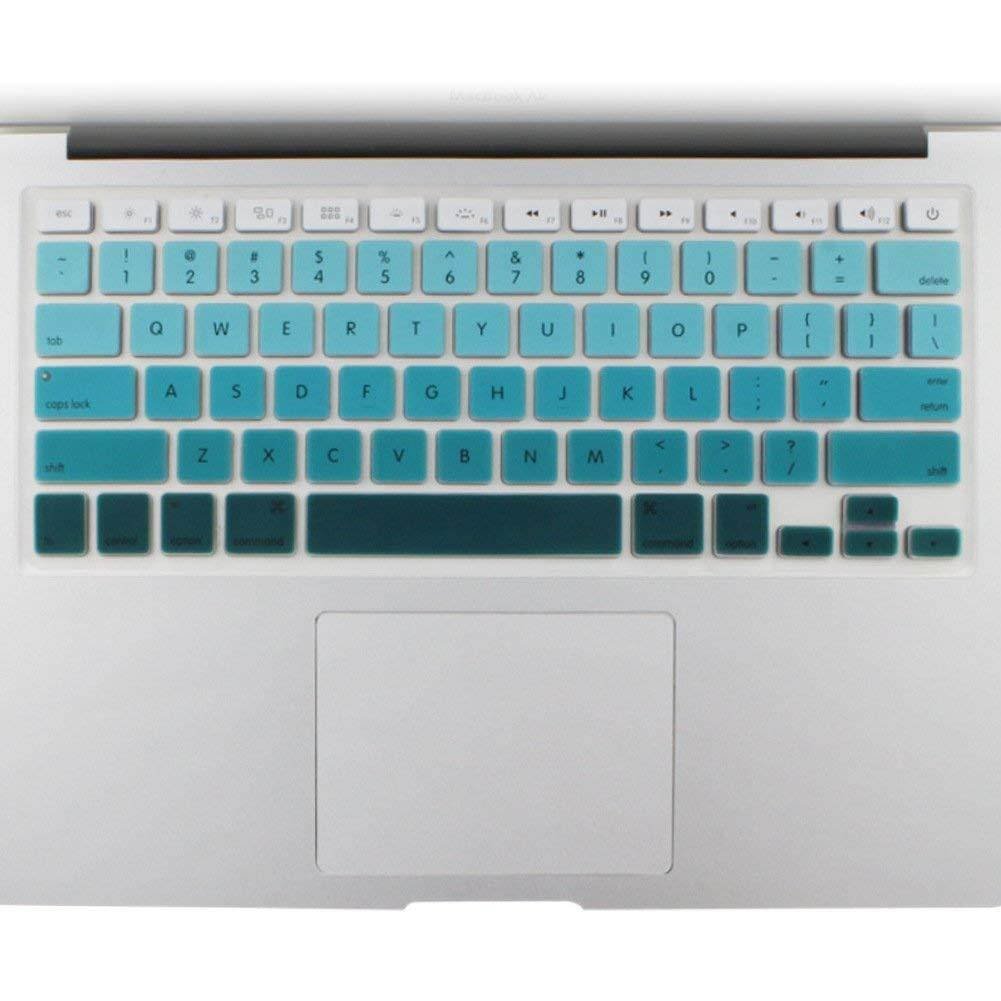 All-inside Green Ombre Color Keyboard Skin for MacBook Pro 13" 15" 17" (with or without Retina Display) / MacBoook Air 13"