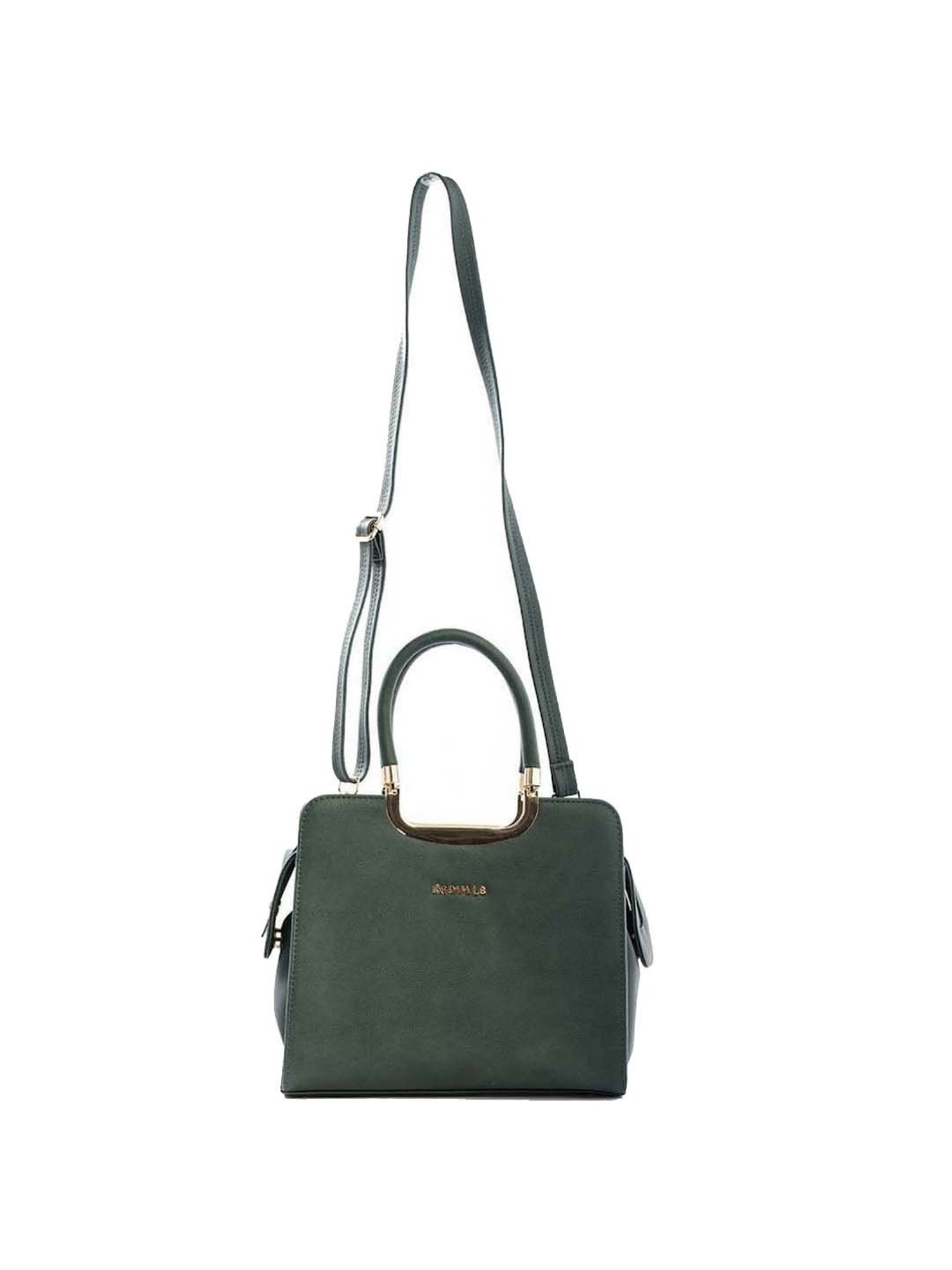 REDVALE Green Textured Large Handbag