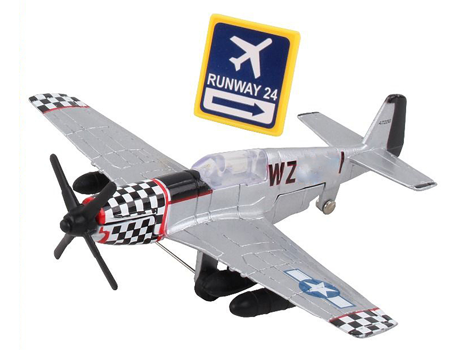 North American P-51D Mustang Fighter Aircraft "Lt. Col. McComas 118th Tactical Reconnaissance Squadron 23rd Fighter Group China" (1945) United States Army Air Force "Air Power Series" 1/48 Diecast Model by Hobby Master