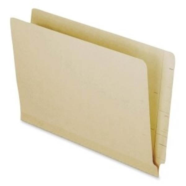Pendaflex Laminate Spine Shelf File Folder Straight Tab 14 pt Manila Letter 50