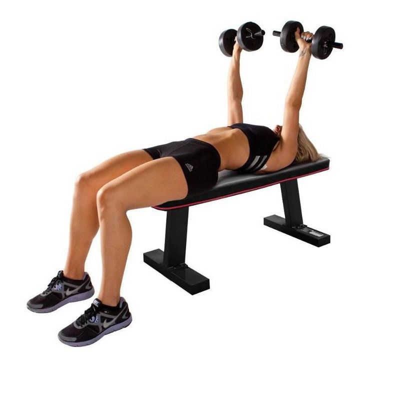 Marcy Home Gym Exercise Fitness Training Workout Flat Board Weight Lifting Bench