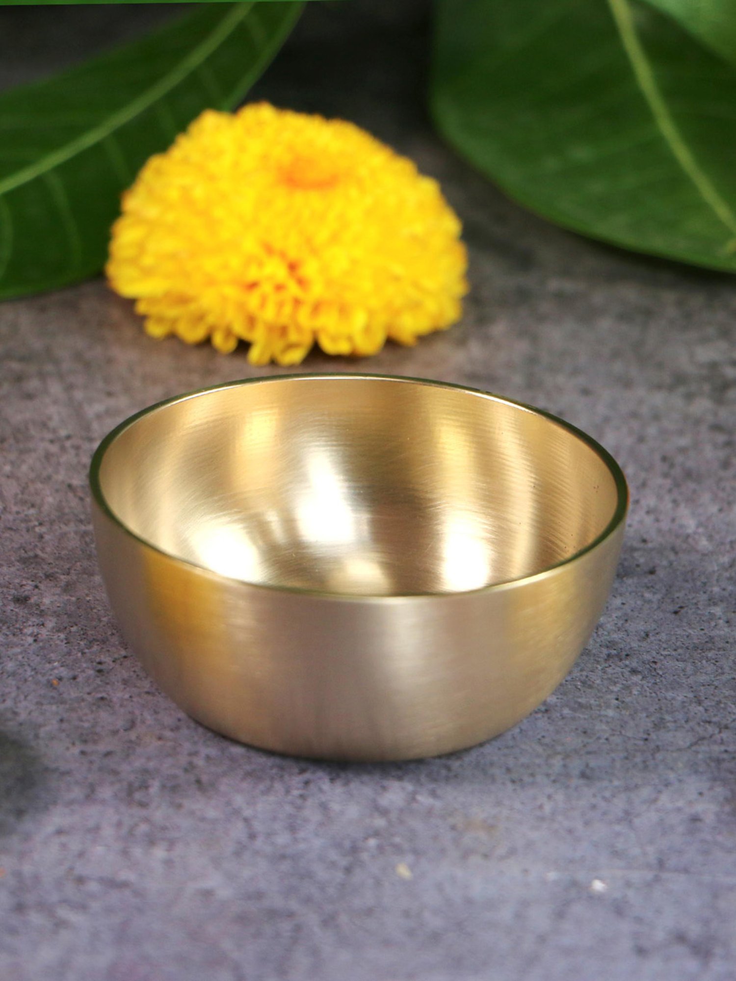 Ambi Pure Kansa Small Katori / Bowl - 3 Inches Diameter