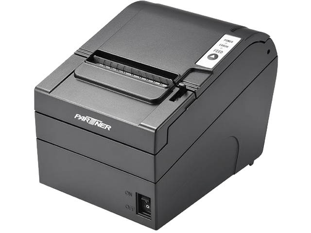 PARTNER TECH RP630 PRINTER THERMAL RECEIPT 40 COLUMN BLACK USB SER ETHERNET 3 YEAR WARRANTY