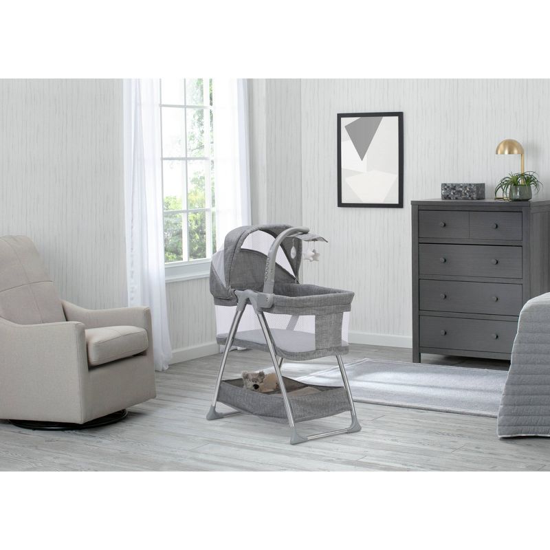 Simmons Kids' City Sleeper Bassinet - Gray Tweed