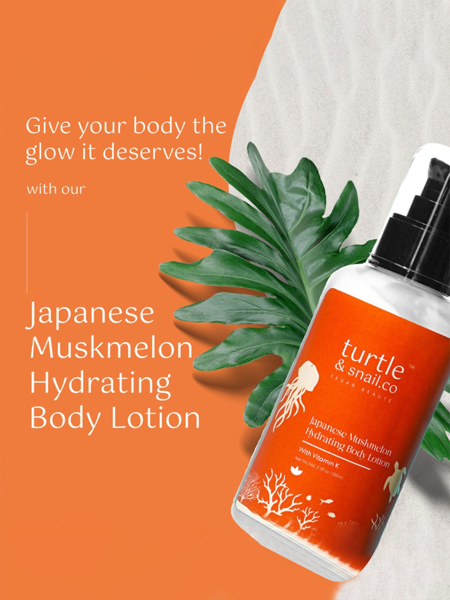Turtle & Snail.Co Japanese Muskmelon Hydrating Body Lotion - 111 ml
