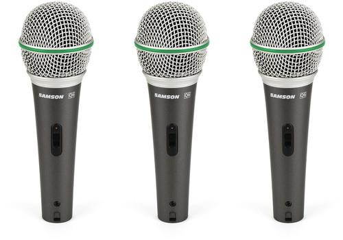 Samson Q6 Microphone 3-Piece Set