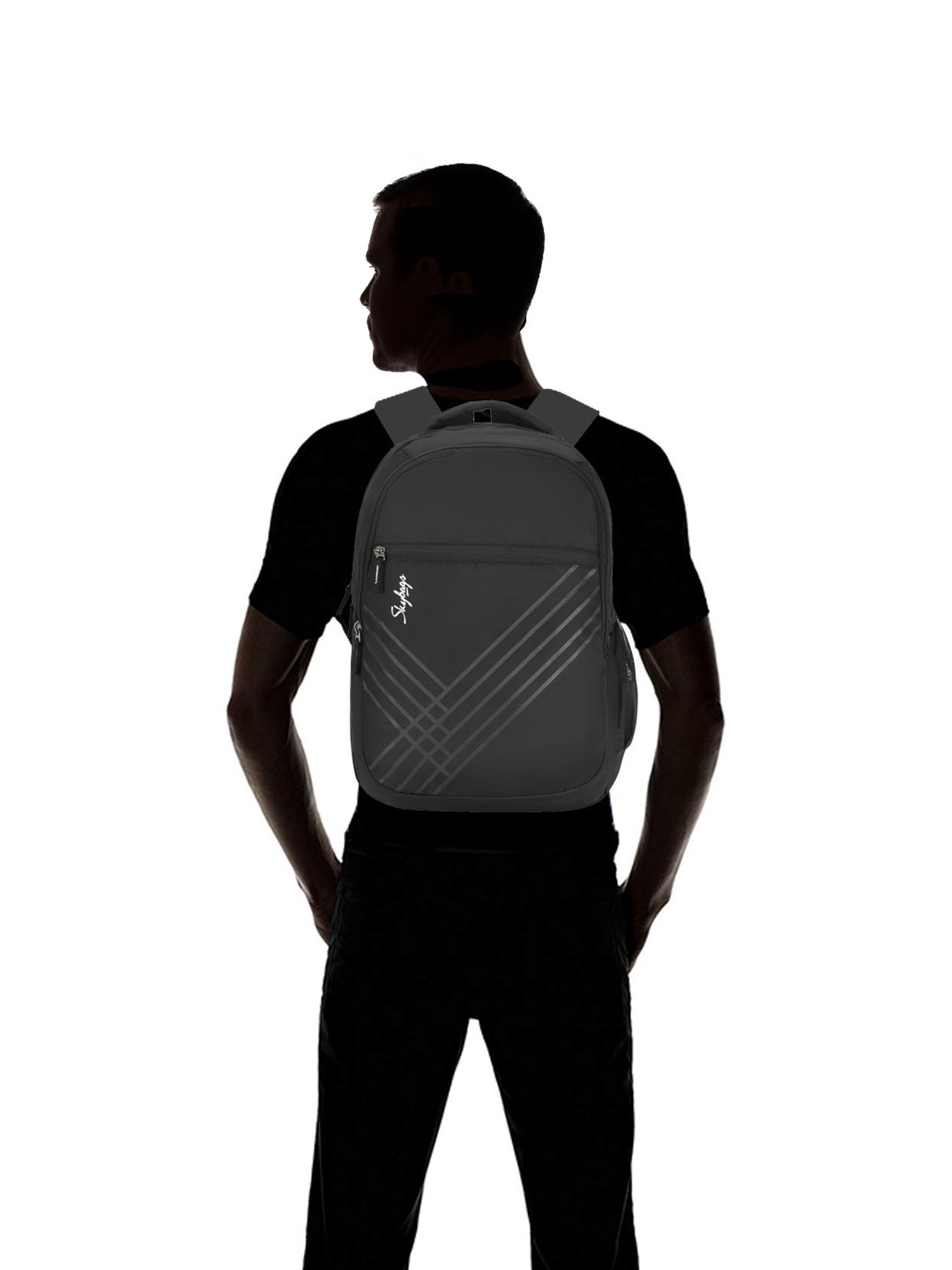 Skybags 31 Lrts Black Medium Laptop Backpack