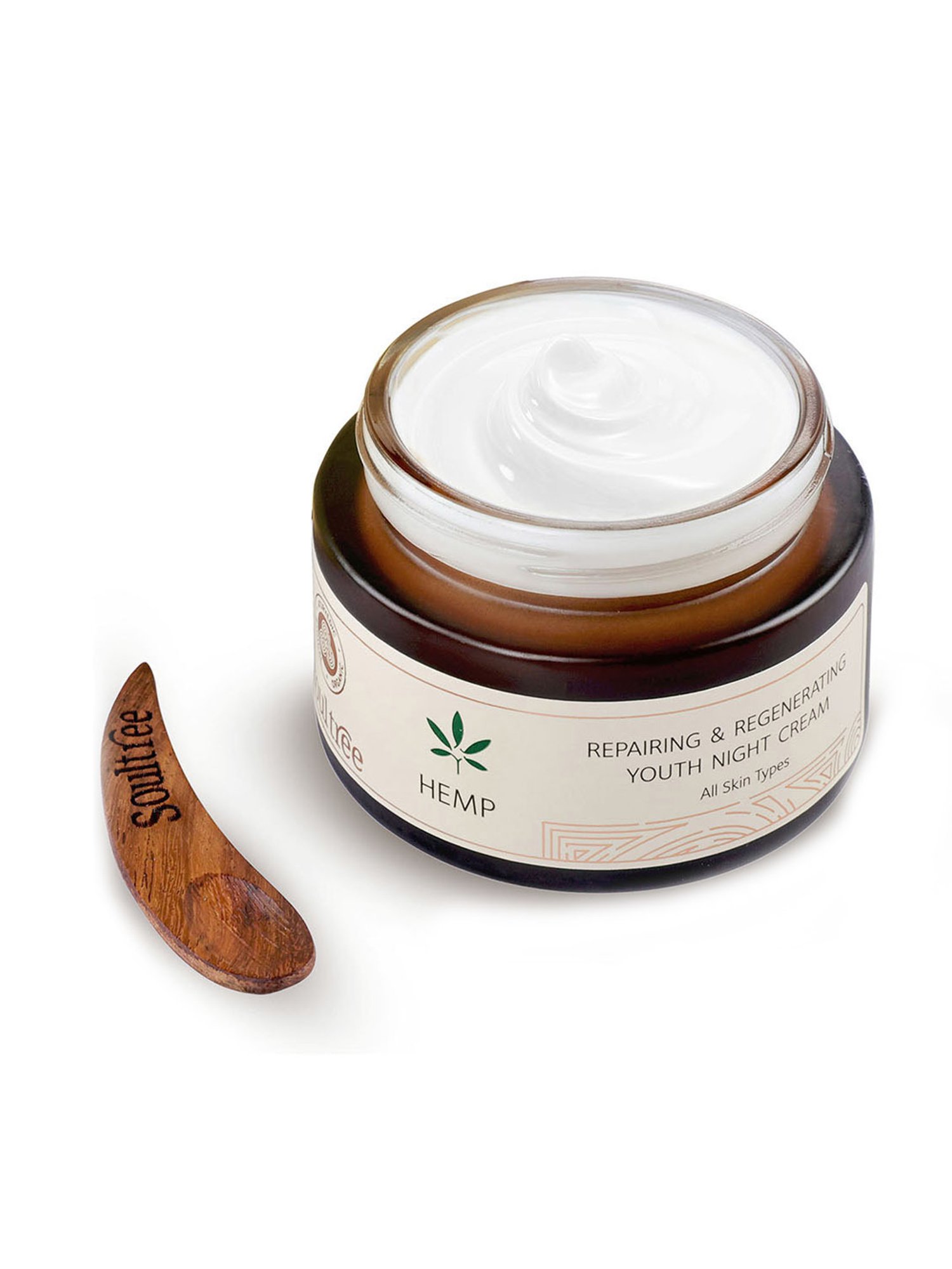 Soultree Hemp Repairing & Regenerating Youth Night Cream - 50 gm