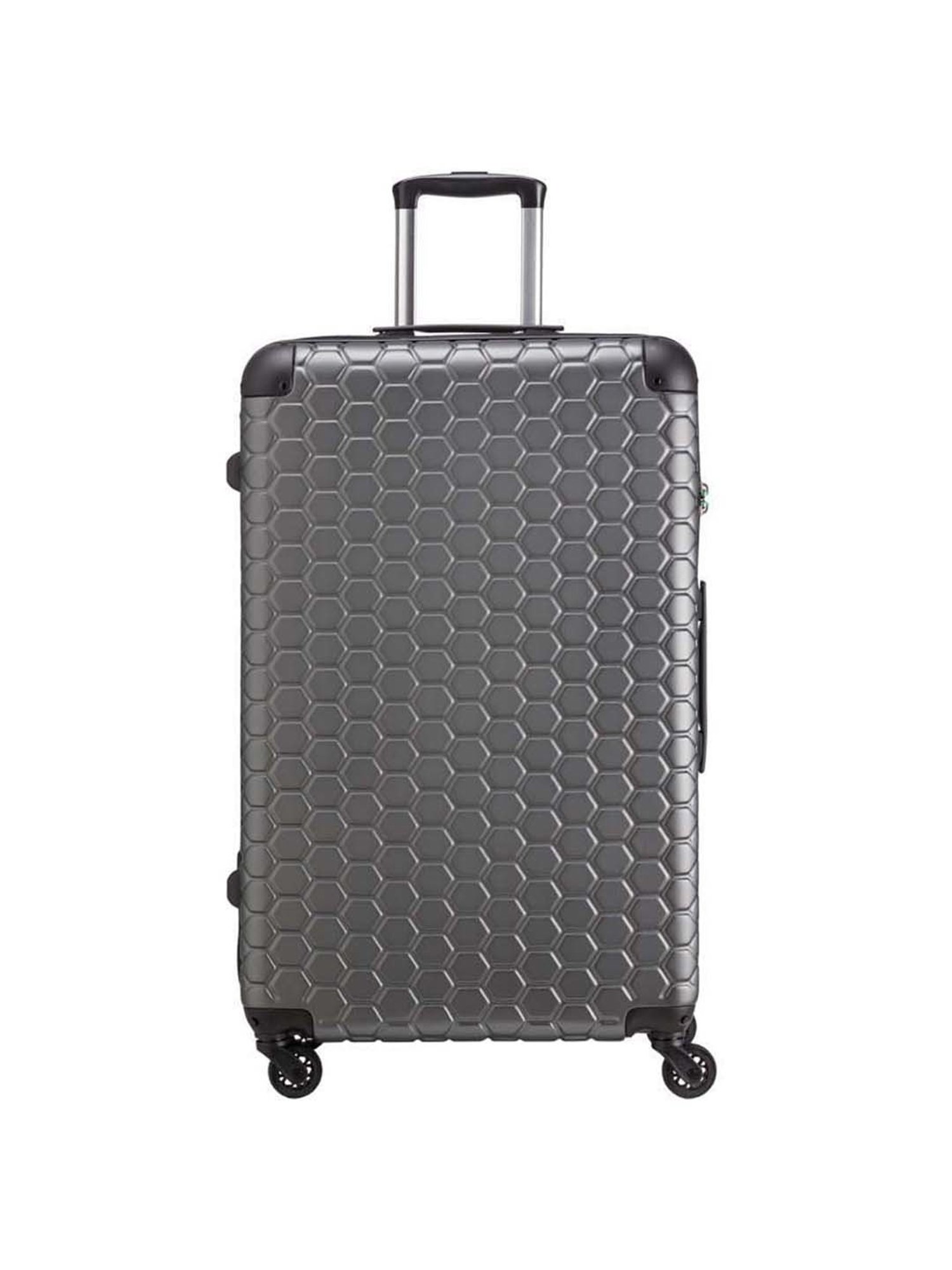 CARPISA 4 Wheel Grey Large Hard Cabin Trolley - 47 cm