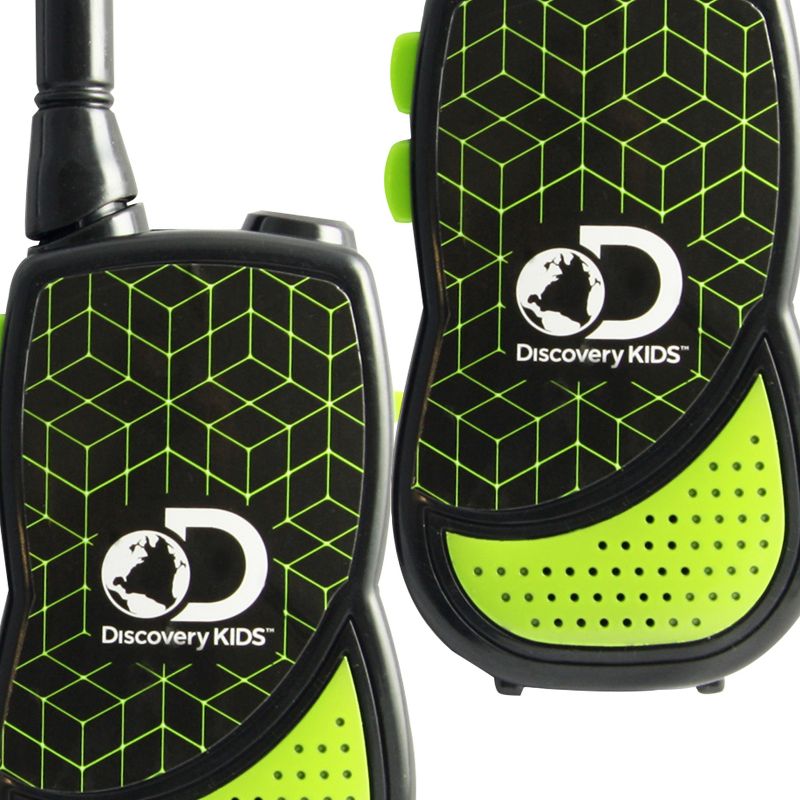 Discovery Kids for Girls Night Action 2-in-1 Walkie Talkie with Built In Flashlight