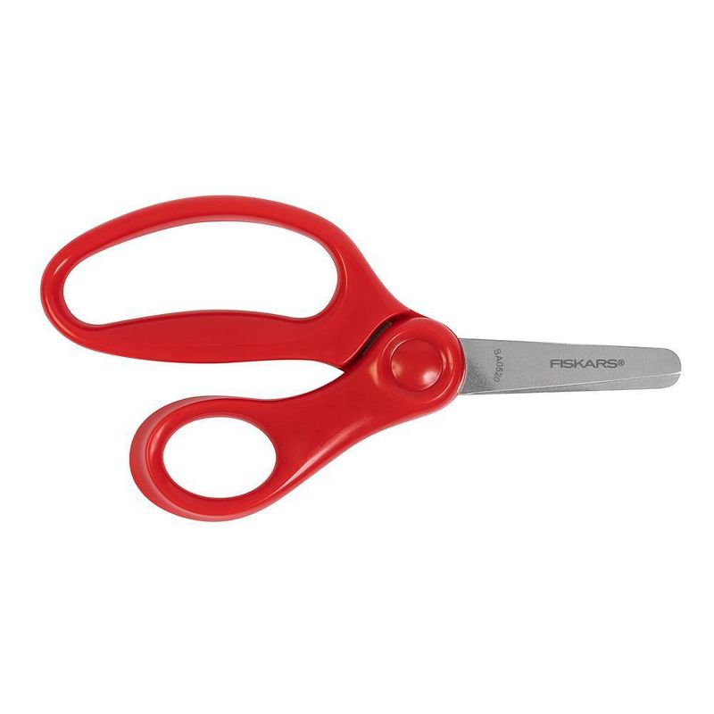 Fiskars Kids' 5'' Blunt Tip Scissors - Red