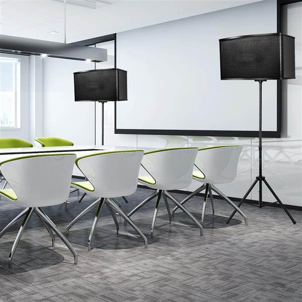 Nylon Adjustable Tripod DJ PA Speaker Stand Black