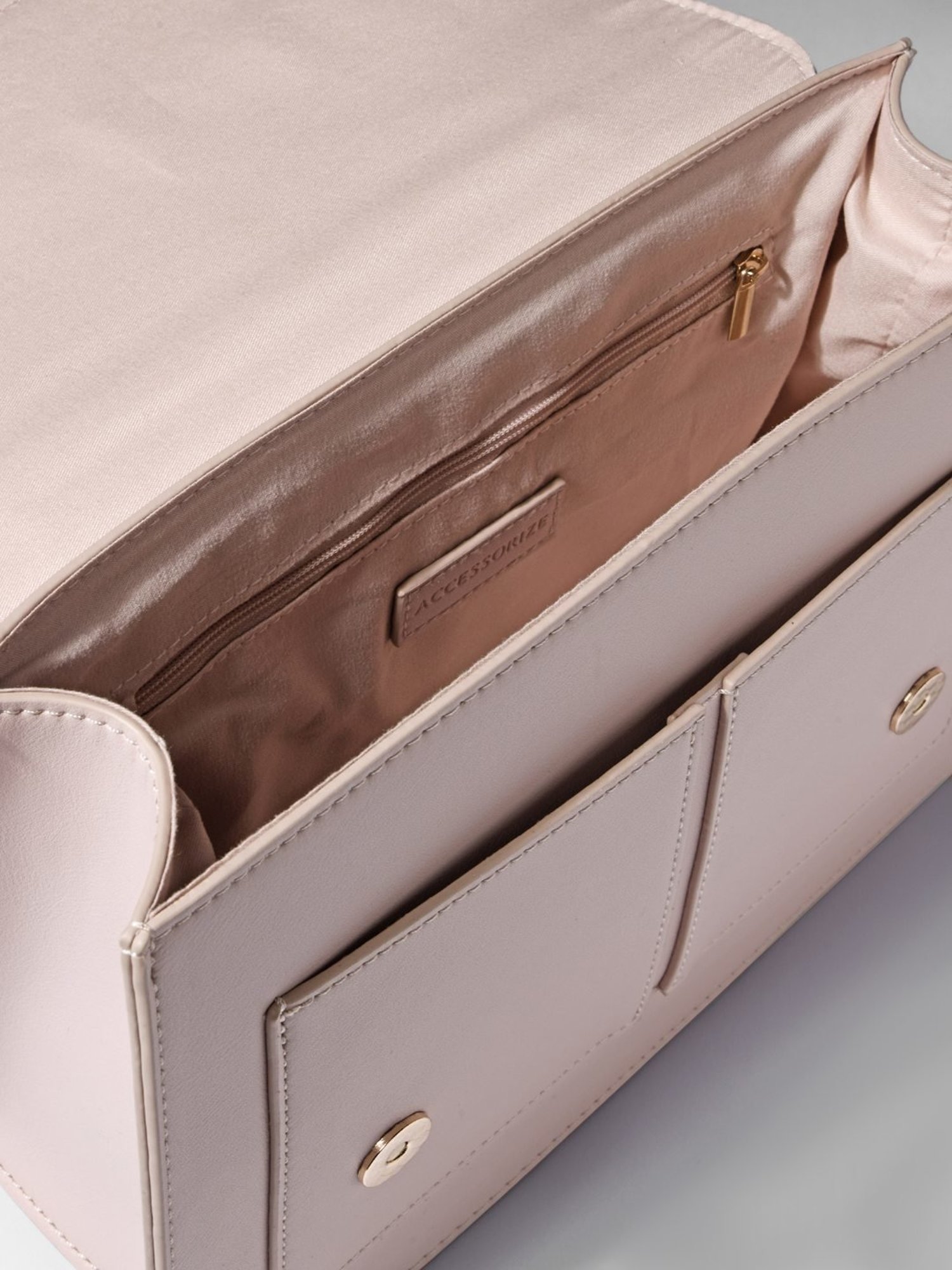 Accessorize London Pale Blush Rookie Satchel Handbag
