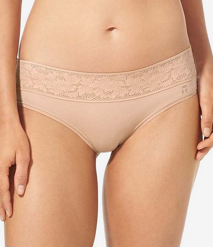 Tommy John Lace Waist Cheeky Second Skin Brief Panty