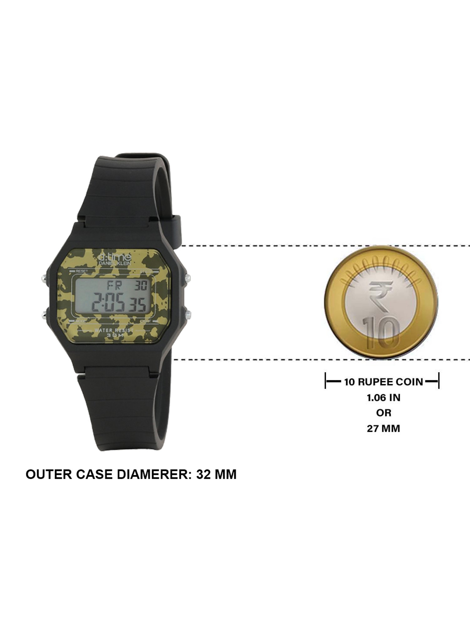 Fastrack NR68027PP04 Street Line Digital Watch for Women