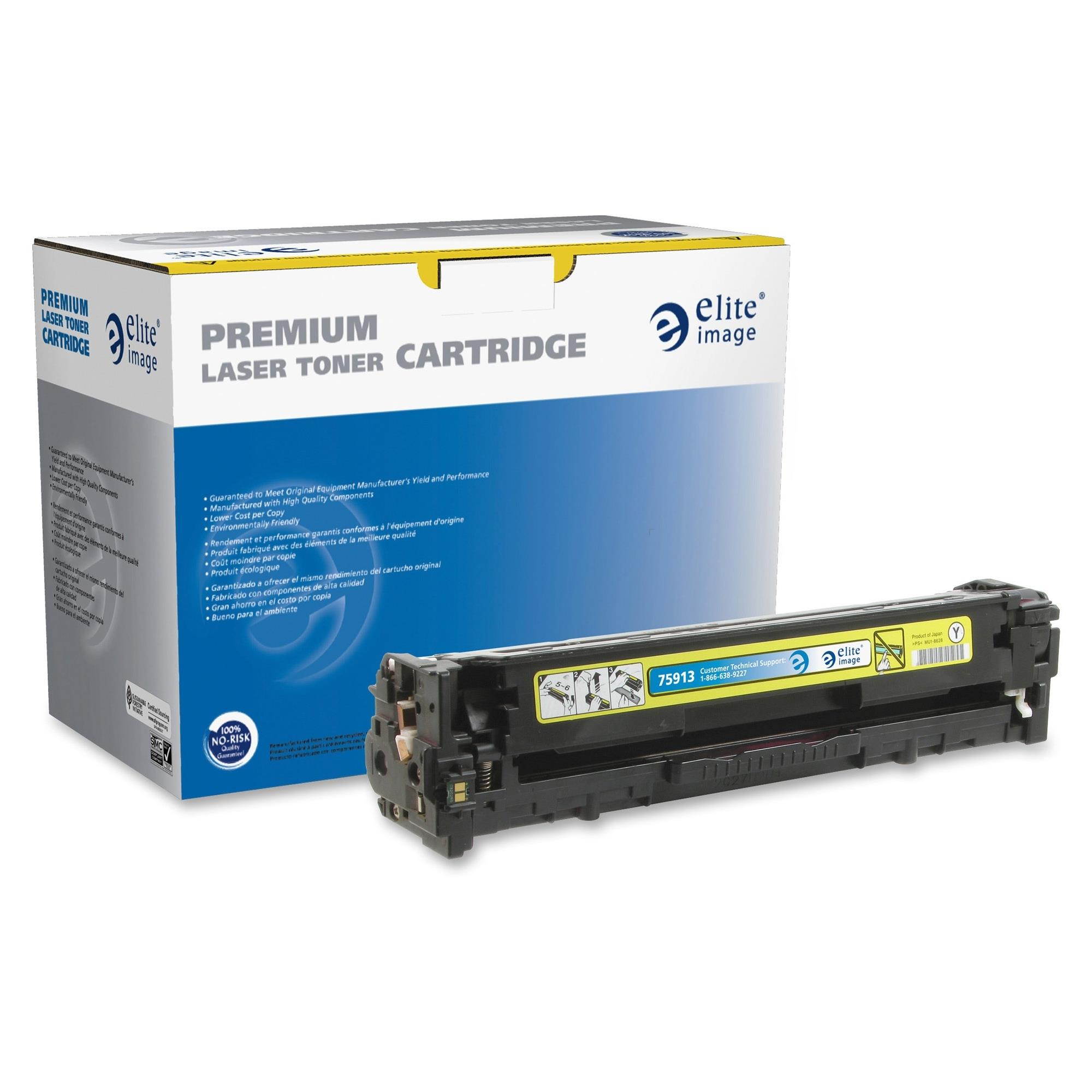 Elite ufactured Toner Cartridge 1800 Page Yield Yellow 75913