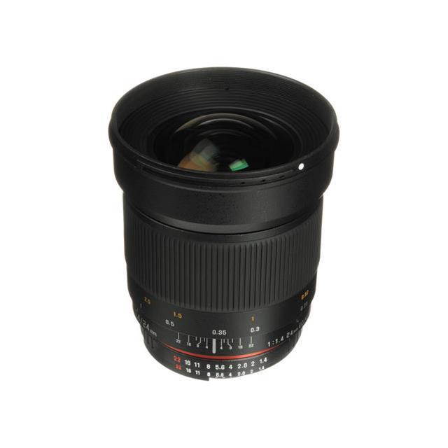 Samyang - 24 mm - f/1.4 - Wide Angle Lens for Nikon AF