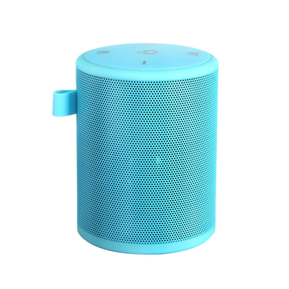 Mini Outdoor Waterproof BT Speaker Portable Stereo Wireless Speakers With Mic TF Card Series Connection Black
