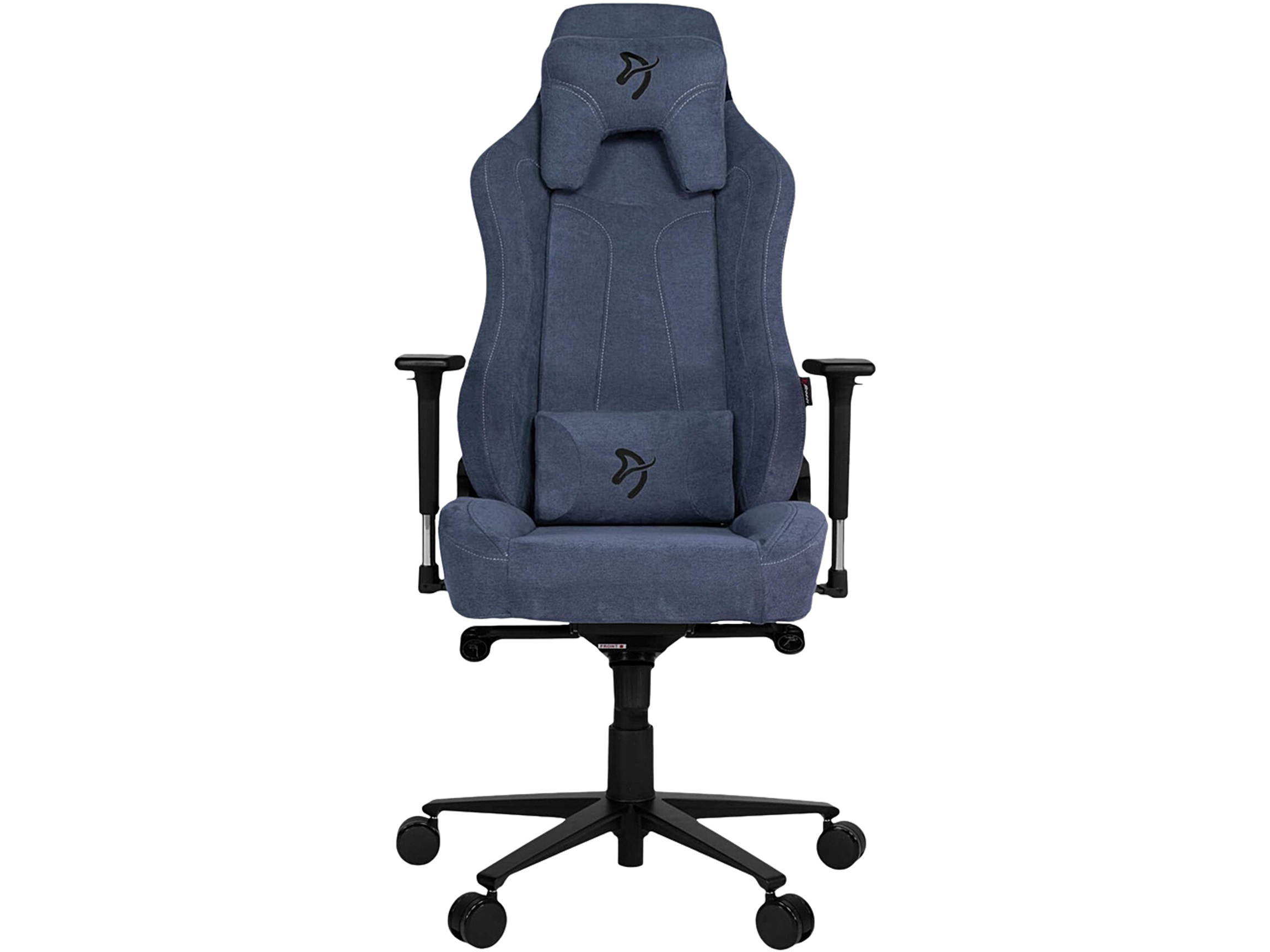 Arozzi VERNAZZA-SFB-BL Vernazza Soft Fabric Gaming Chair 3D Armrests Tilt + Lock Recline, Blue