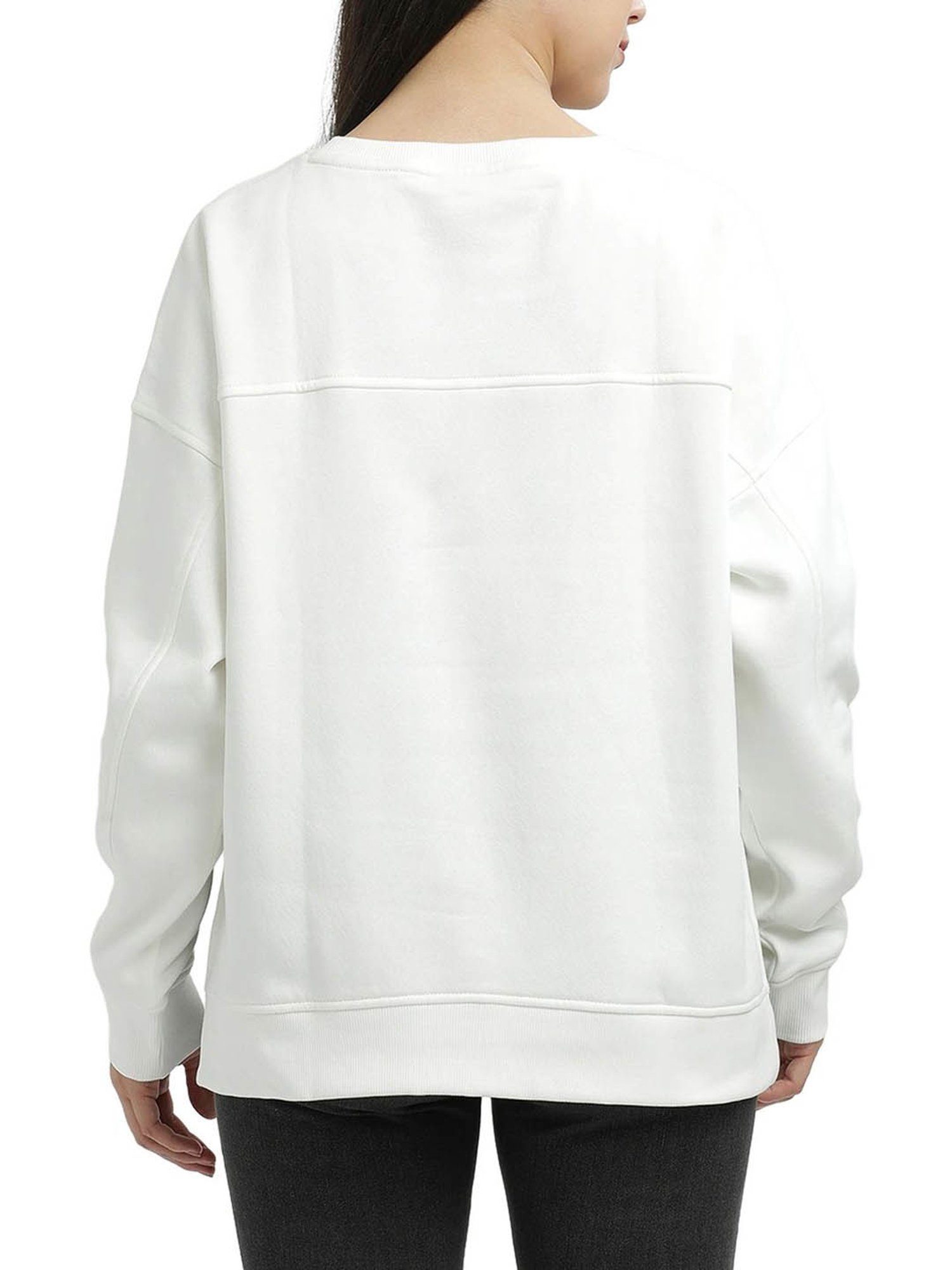 Belle Fille Yellow Patchwork Sweatshirt