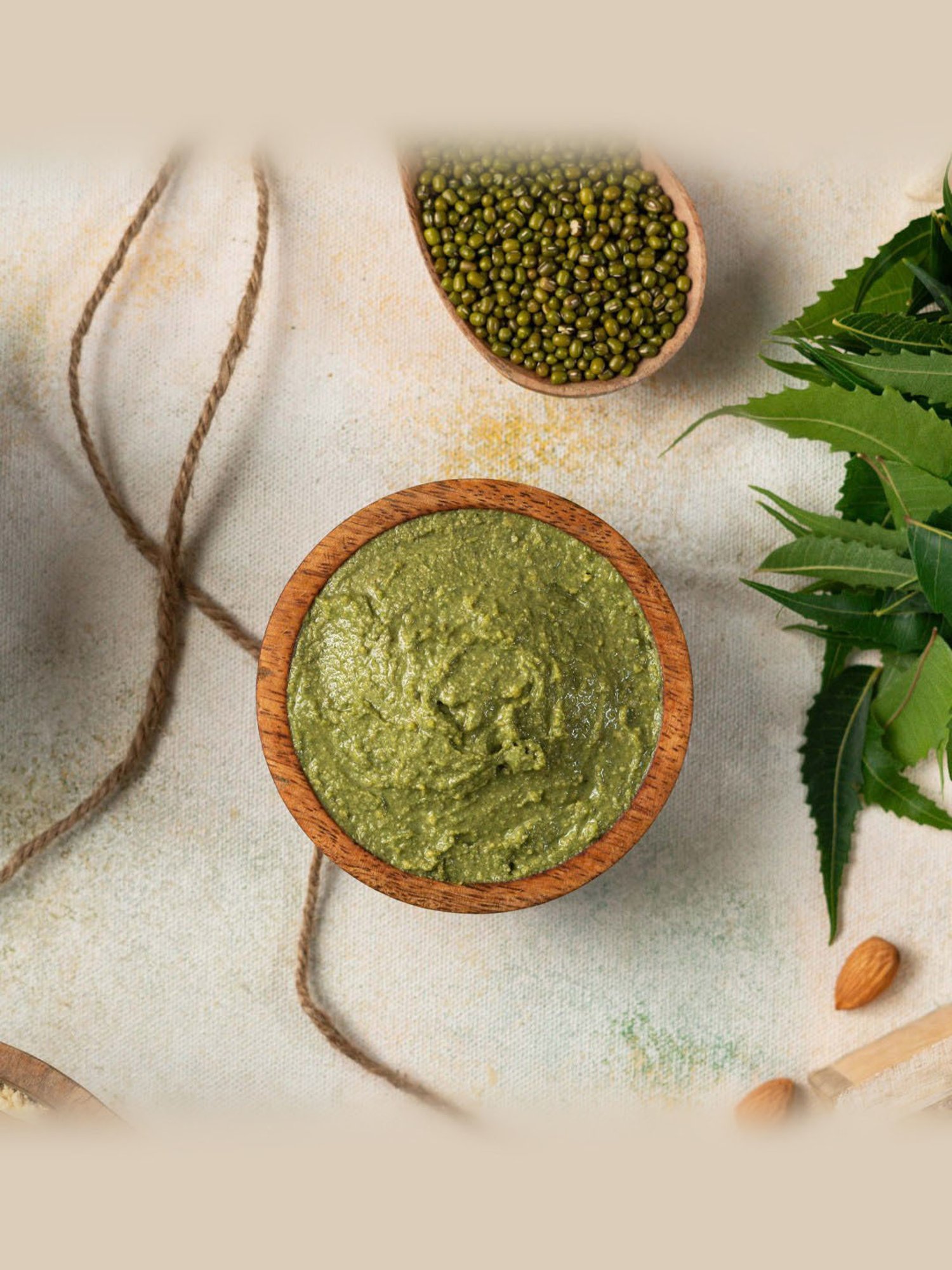 Nat Habit Fresh Neem Cure Fresh 2 Min Bath Ubtan - Pack of 2