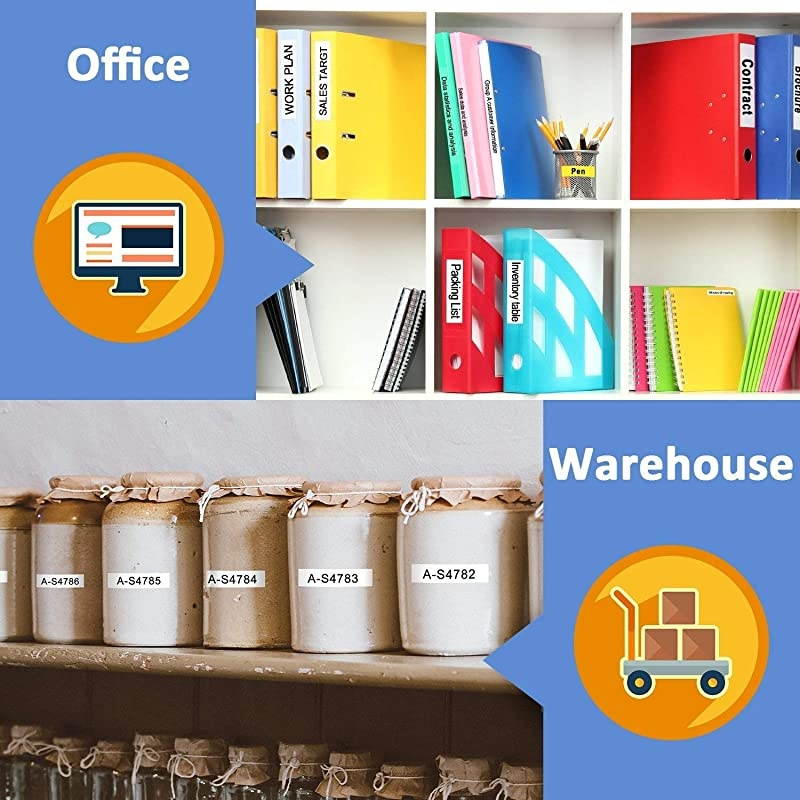 Compatible for Brother TZE132 TZe132 TZ132 12mm 047 Inch Red on Clear Label Tape for PTouch PTD210 PTH110 PTD400 PTD600 Labeling Makers 3 Pack