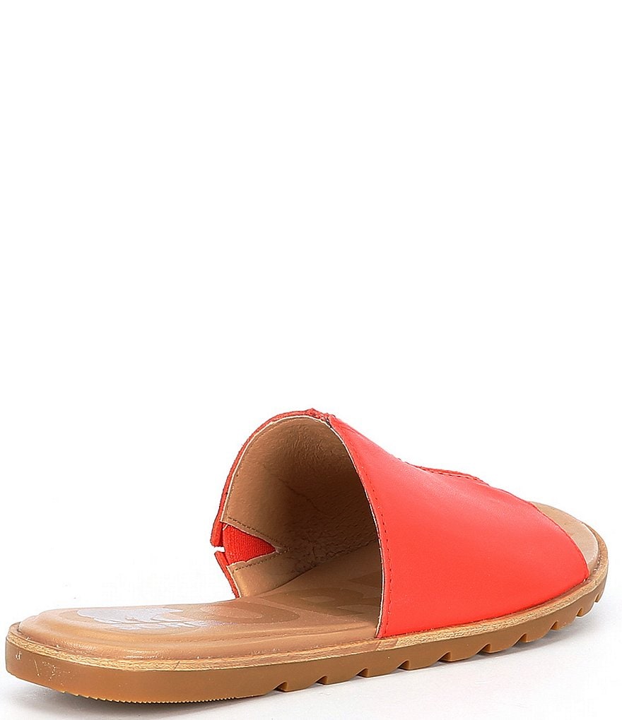 Sorel Ella2 Leather Suede Block Slides