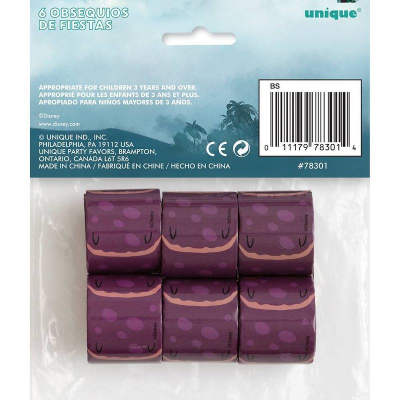 Raya and the Last Dragon 6ct Slap Bracelets Party Favors