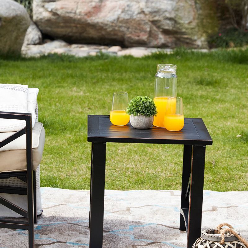 6pc Steel Frame Patio Conversation Set - Patio Festival