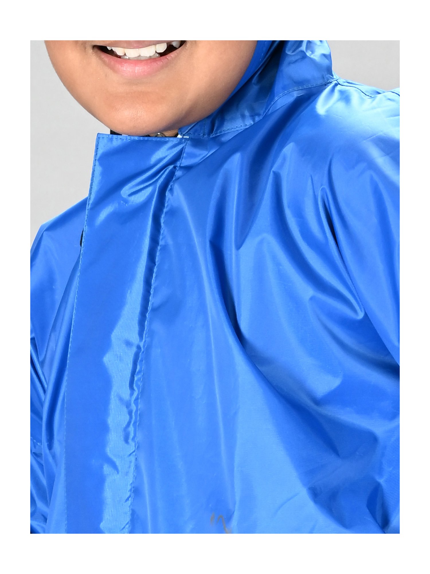 Little Surprise Box Kids Yellow Printed Full Sleeves Raincoat